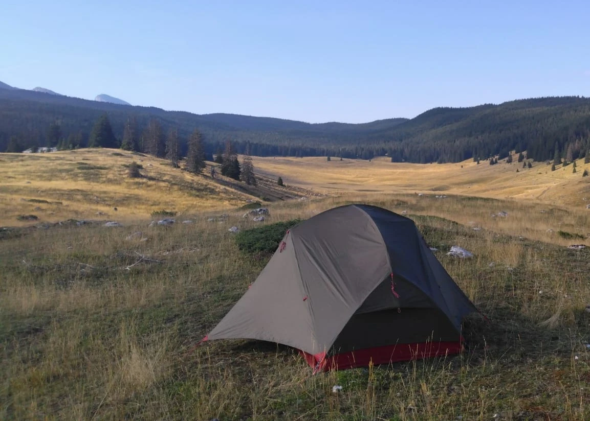 Mountain bivouac