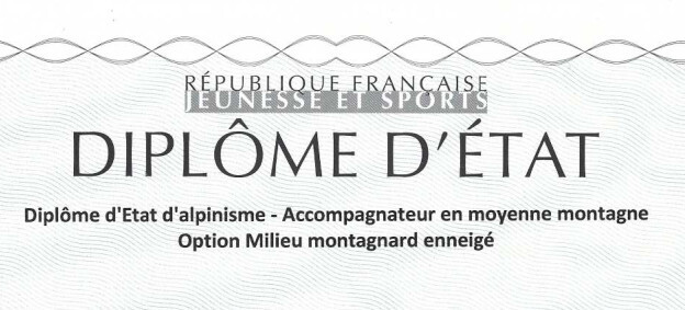 Diplôme DE AMM