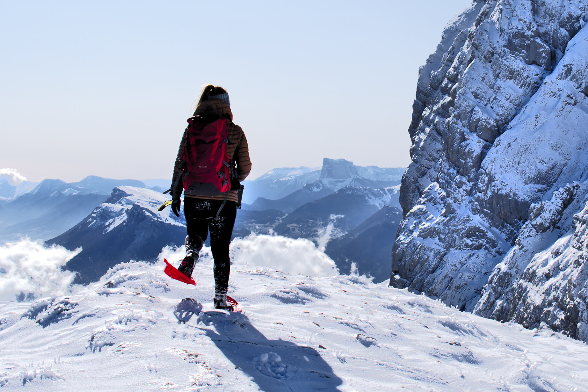 Vercors in winter: first snow and winter hiking
