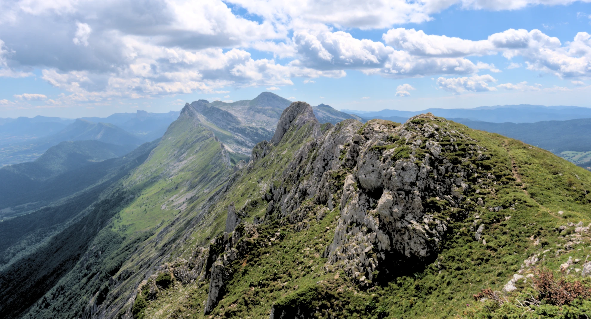 The summits of the Vercors