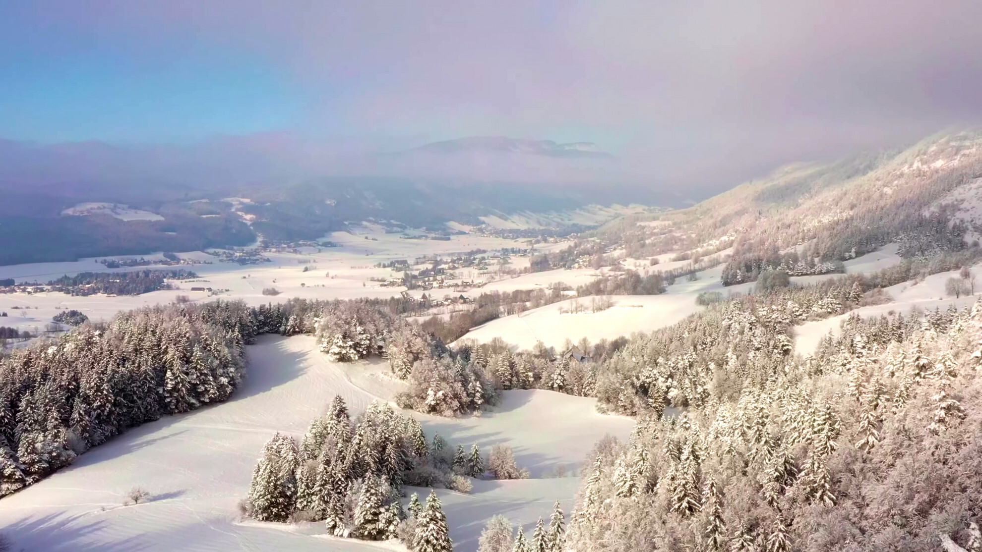 Snowshoeing Lans-en-Vercors