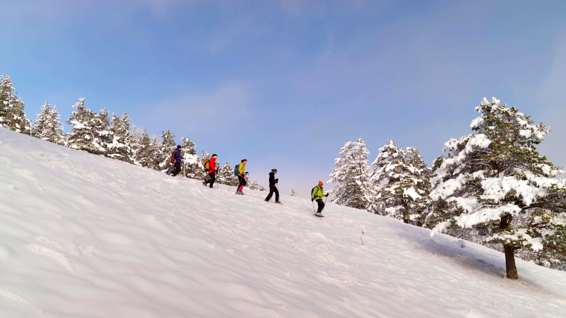 Snowshoeing Villard