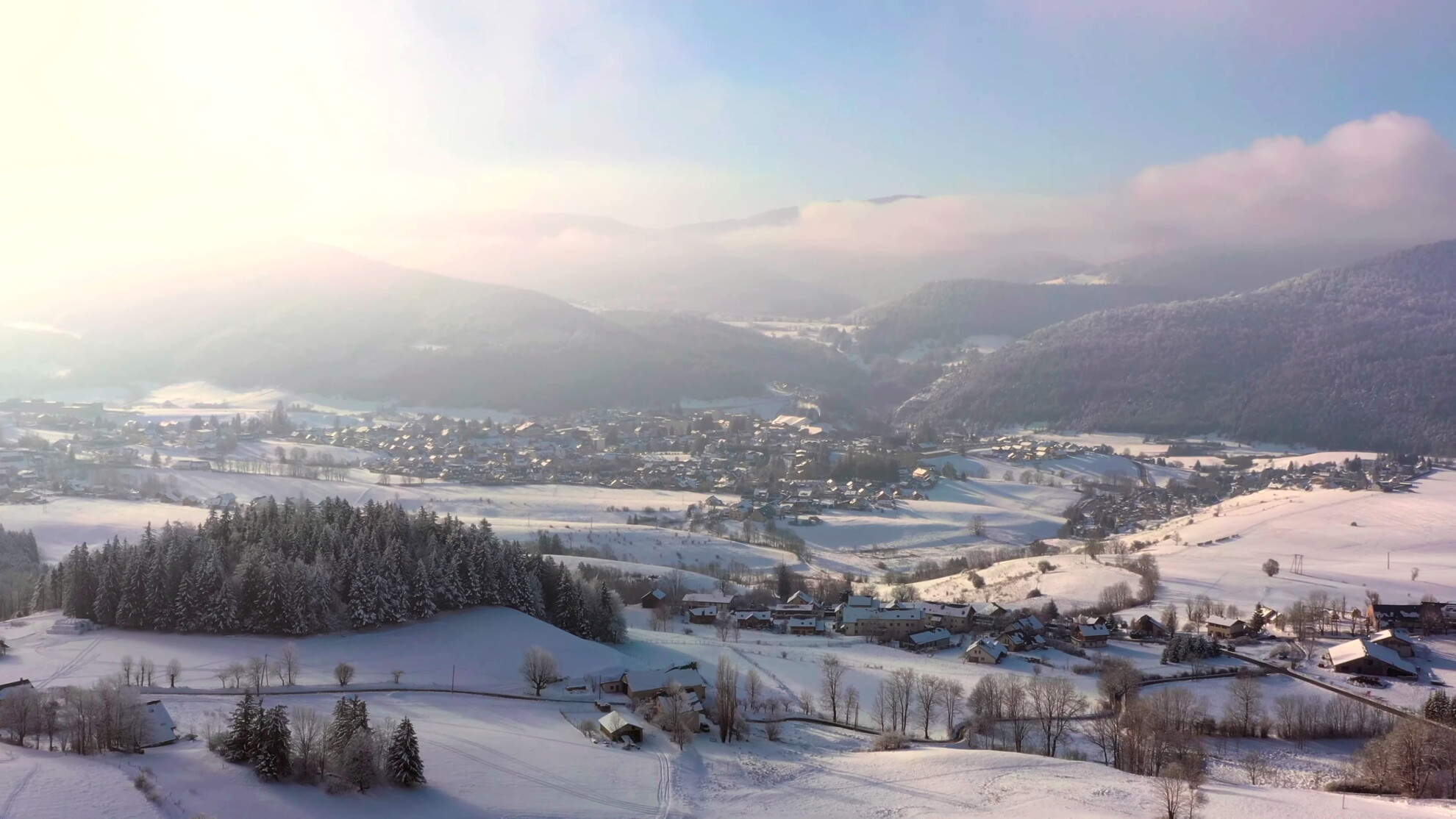 Snowshoeing Villard