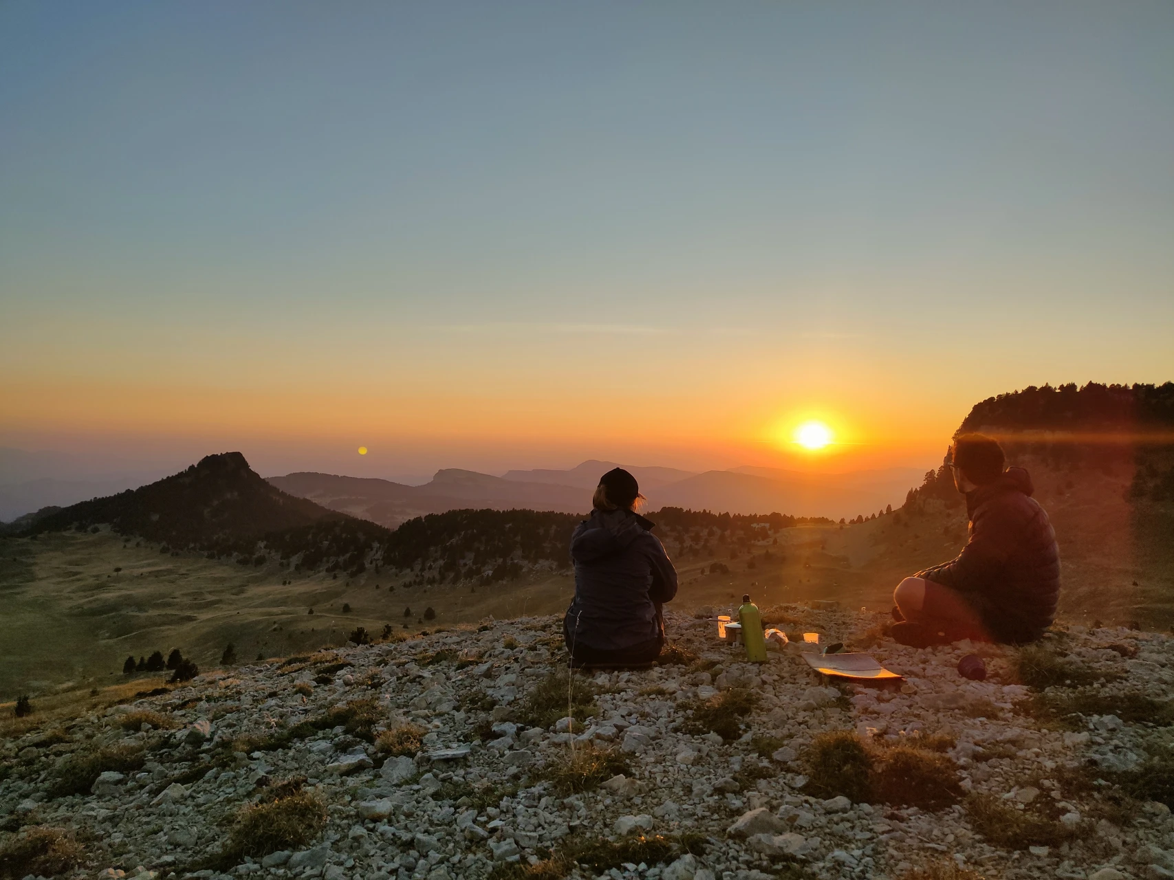Bivouac in the Vercors